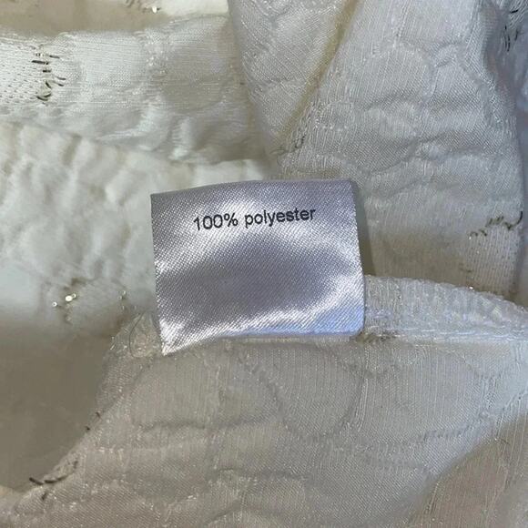 Atelier Orion Women’s Textured Flower Boxy Short Sleeve Size Large - Picture 6 of 7